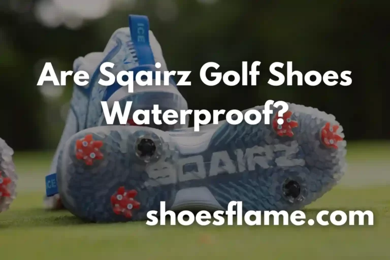 Are Sqairz Golf Shoes Waterproof?