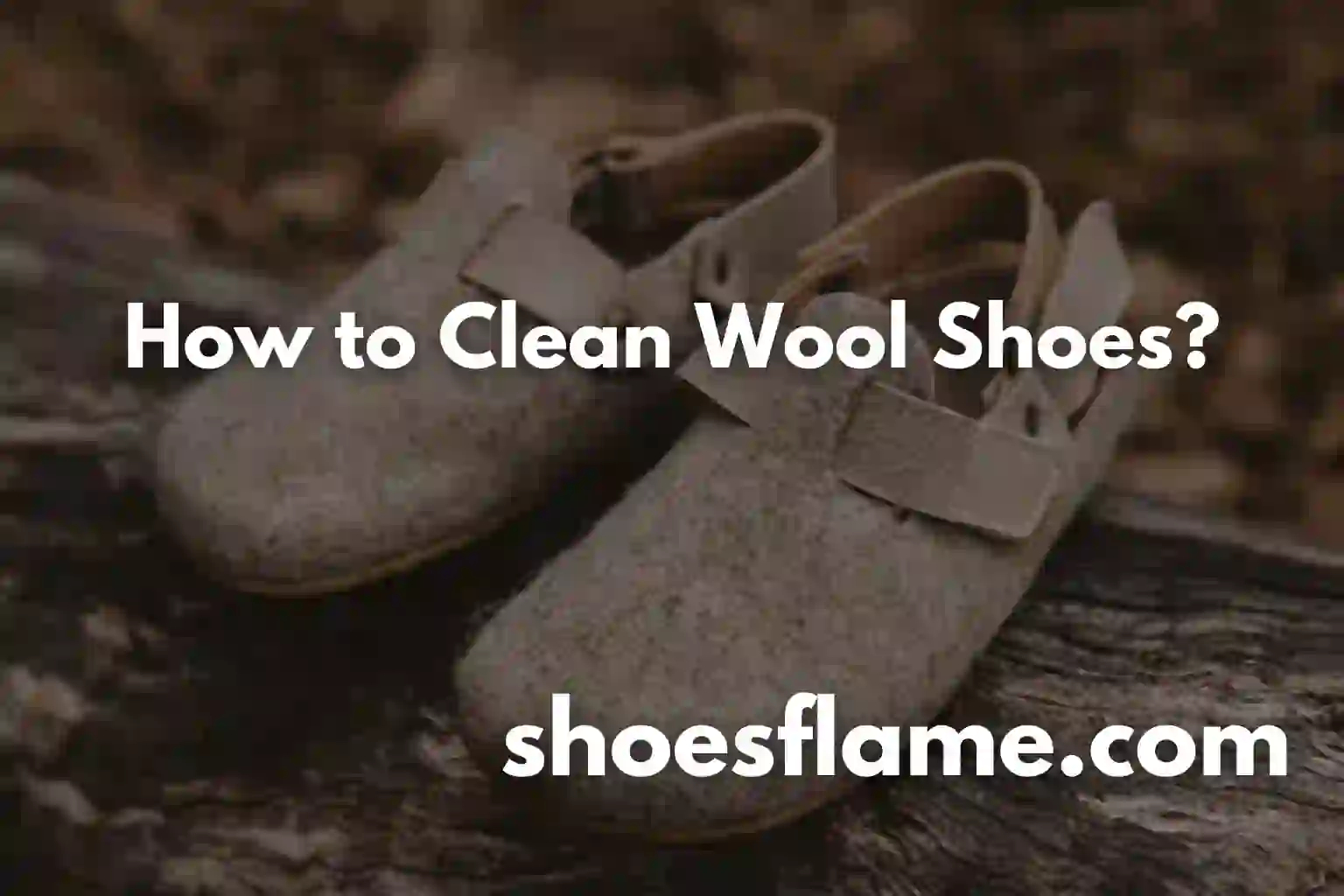 How to Clean Wool Shoes?