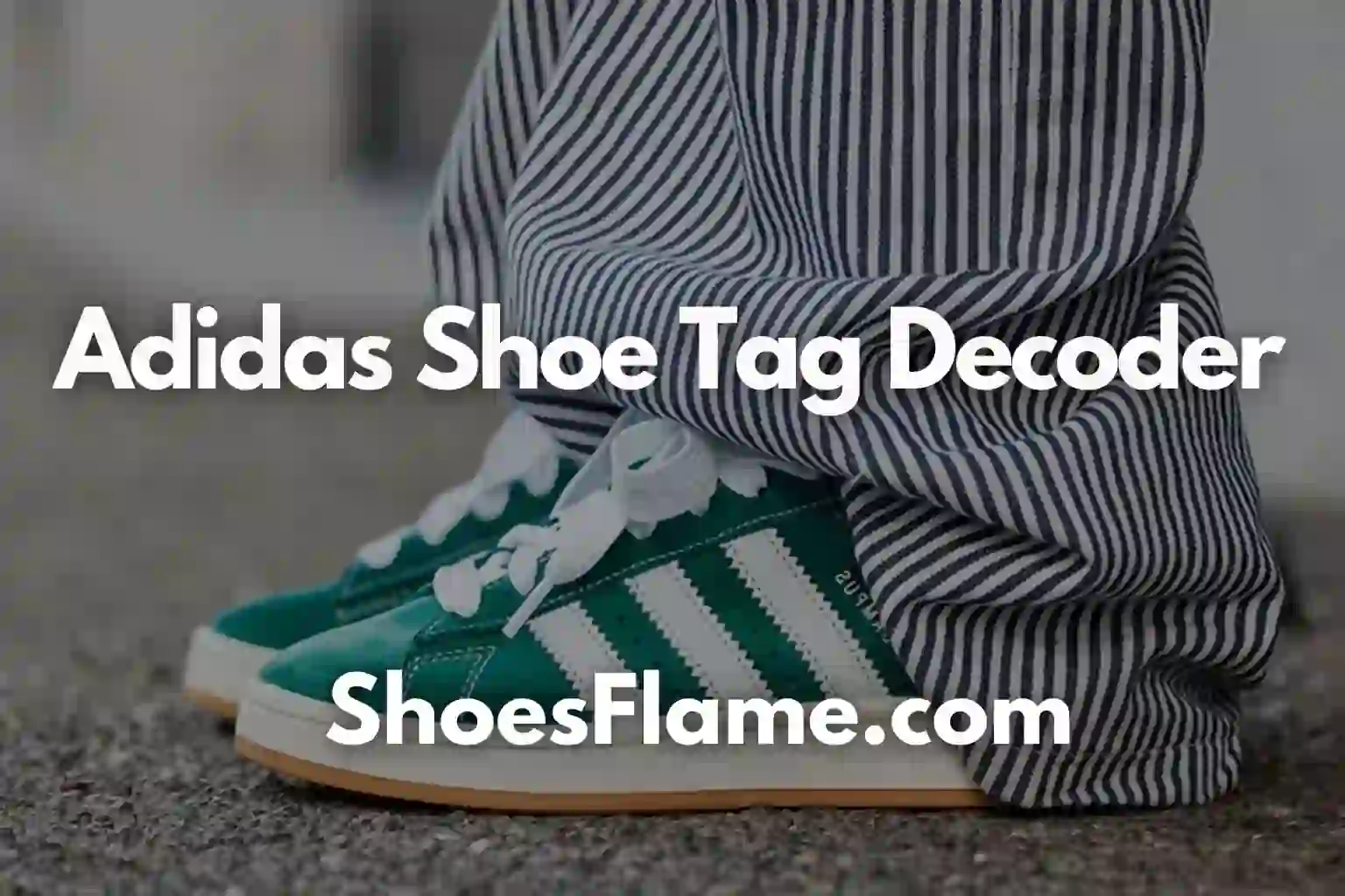 Adidas Shoe Tag Decoder