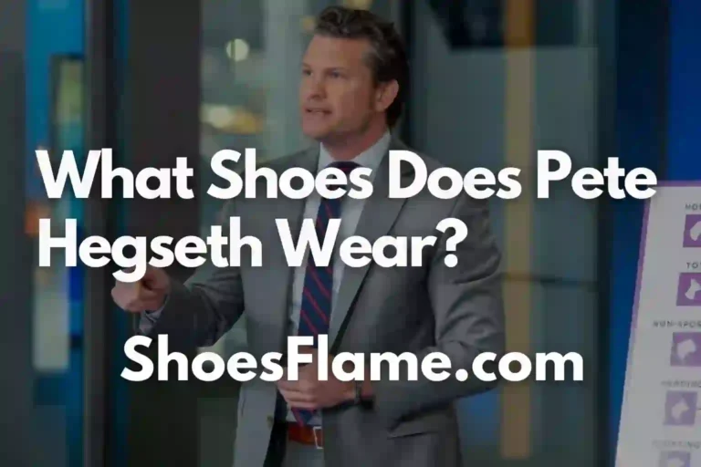 What Shoes Does Pete Hegseth Wear?